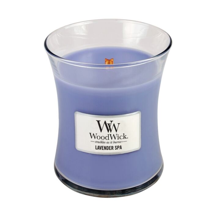 WoodWick® Medium Candle - Lavender Spa-1